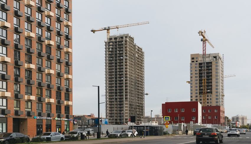 ЖК Мичуринский Парк. октябрь 2025