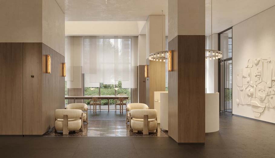 ЖК Мыс. Входная группа