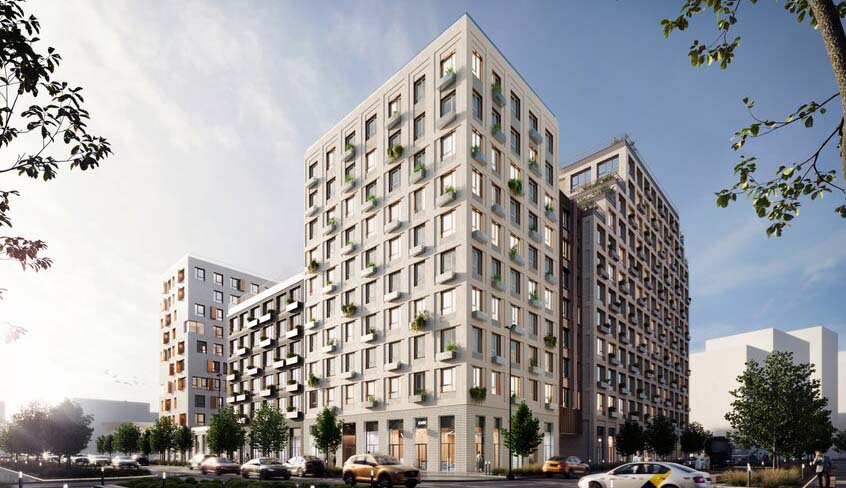 ЖК Мыс. Придомовая территория