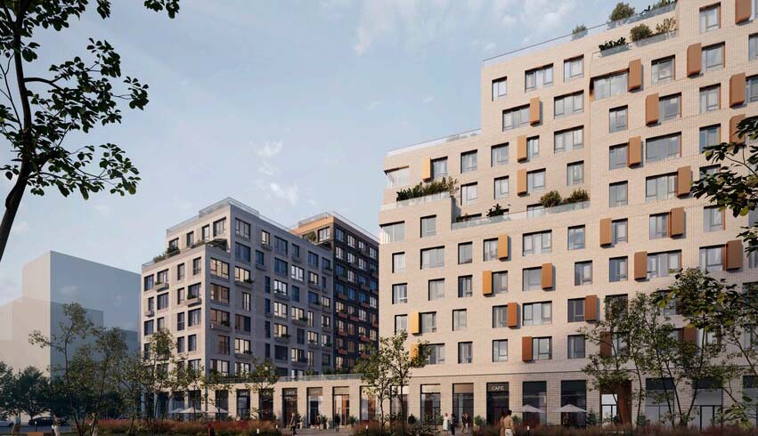 ЖК Мыс. Фасады