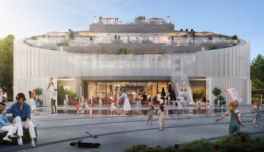 ЖК Мыс. Зона для прогулок