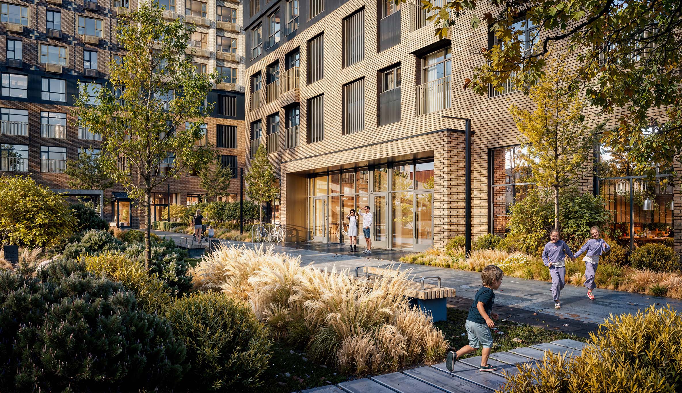 ЖК Нарвин. Входные группы