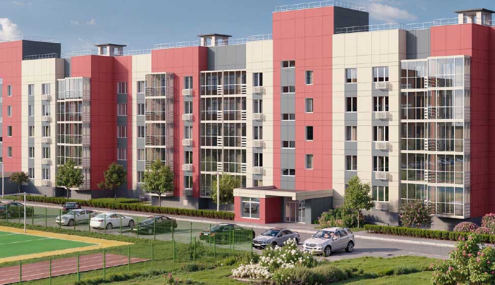 ЖК Новый Благодар. Фасады