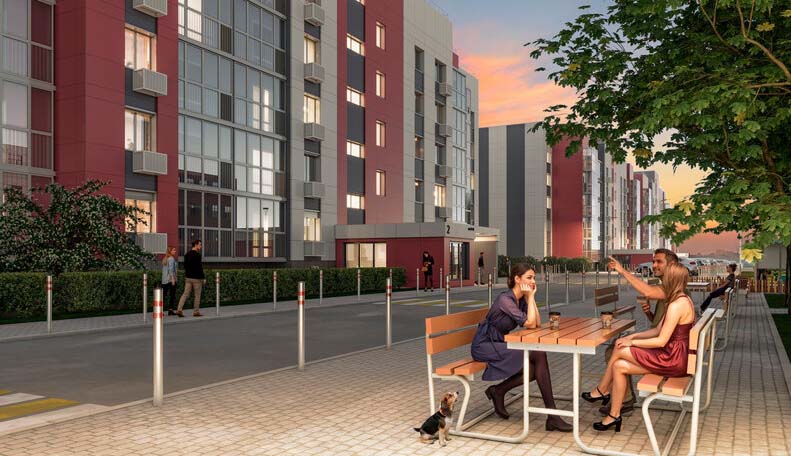 ЖК Новый Благодар. Зона отдыха