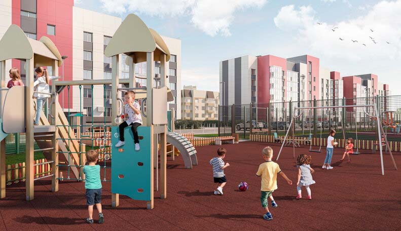 ЖК Новый Благодар. Детская площадка