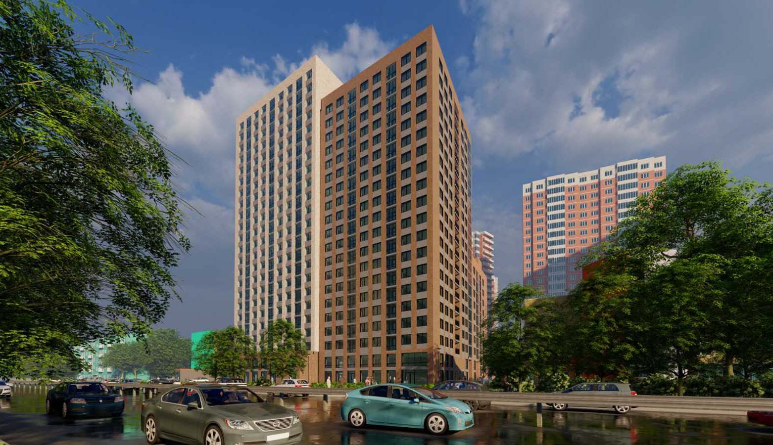 ЖК Отлично. Вид на комплекс