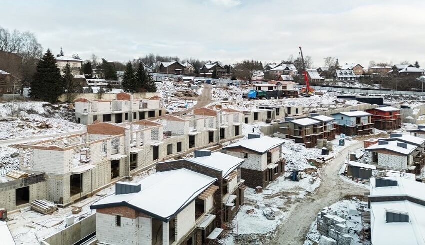 ЖК Отрада на реке. декабрь 2025