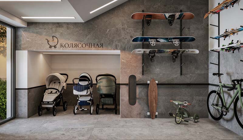 ЖК Павлово 3. Колясочная