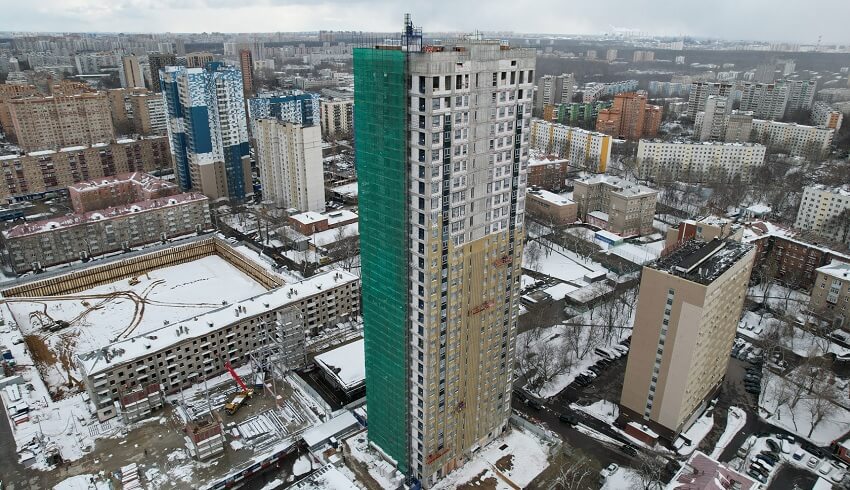 ЖК Первый Рязанский. апрель 2025