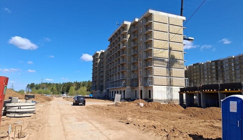 ЖК Пироговская Ривьера. май 2025