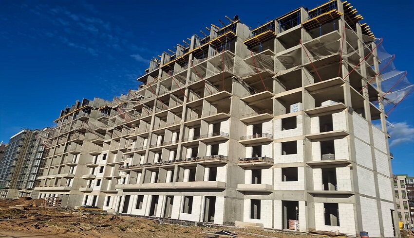 ЖК Пироговская Ривьера. октябрь 2025