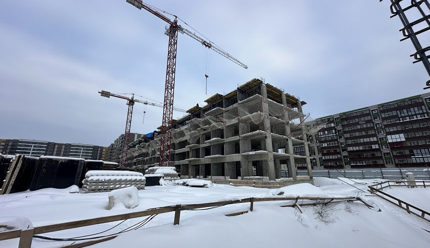 ЖК Пироговская Ривьера. январь 2026