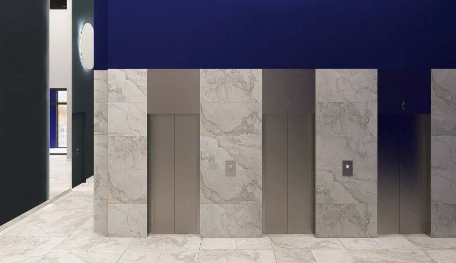 ЖК Поколение первых. Лифтовый холл