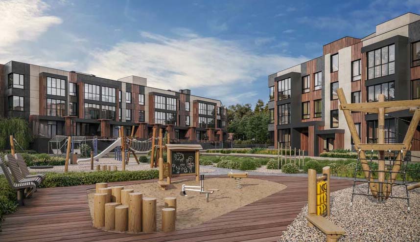 ЖК Павлово 3. Детская площадка