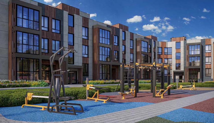 ЖК Павлово 3. Спортивная площадка