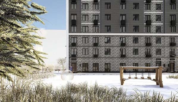 ЖК Портал. Зона отдыха