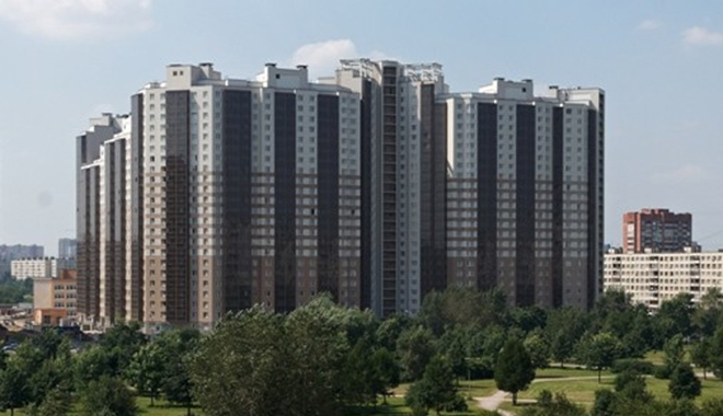 ЖК Радуга. Вид на жилой комплекс