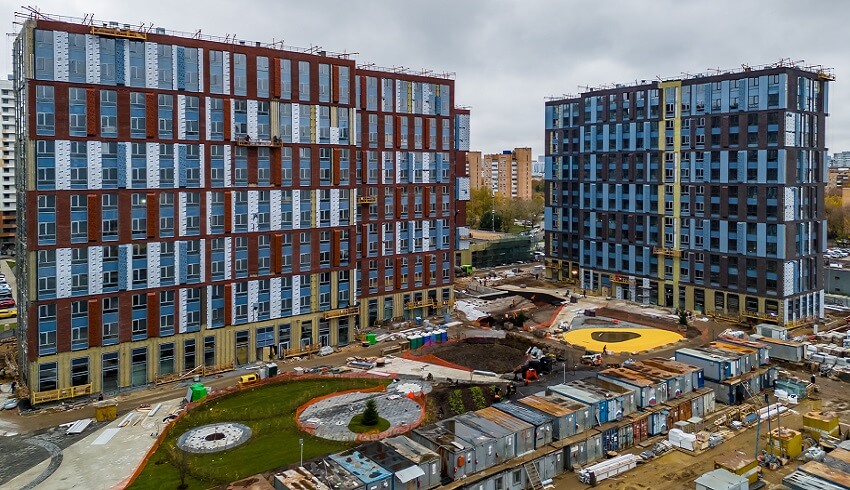 жк Ривер парк коломенское. октябрь 2025