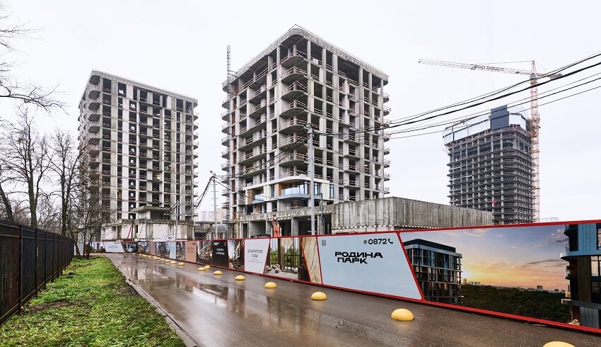 ЖК Родина Парк. декабрь 2025