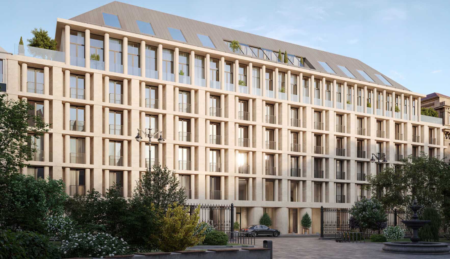 ЖК Рождественка 8. архитектура