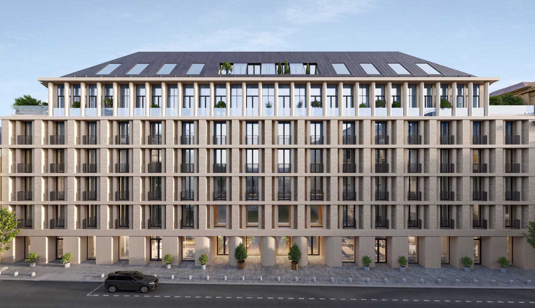 ЖК Рождественка 8. фасады