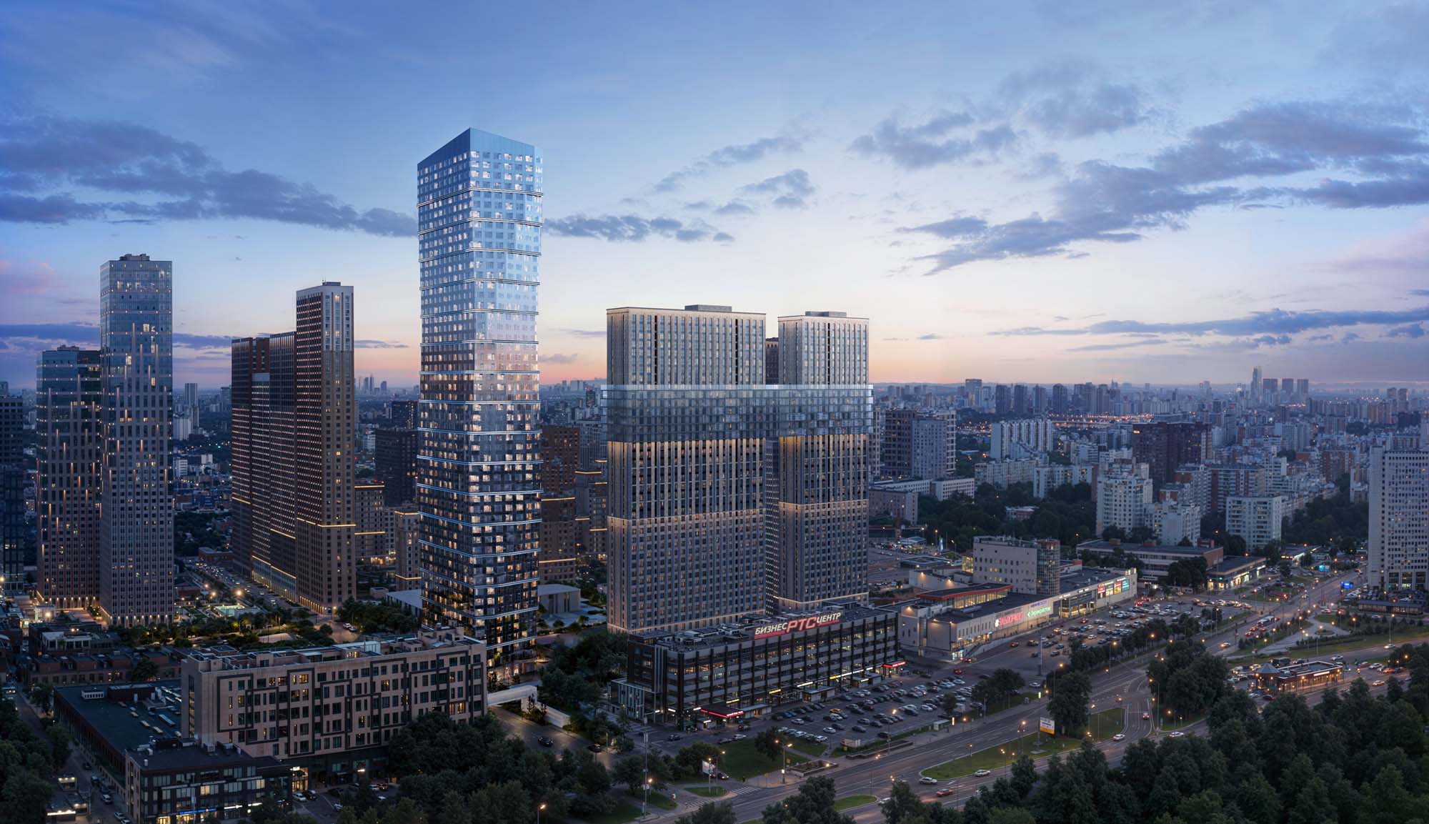 ЖК Свет. Вид на комплекс