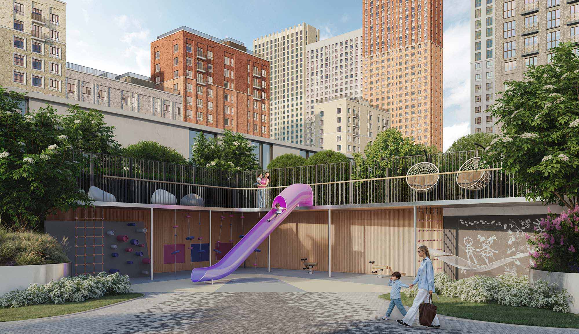 ЖК Свет. Детская площадка