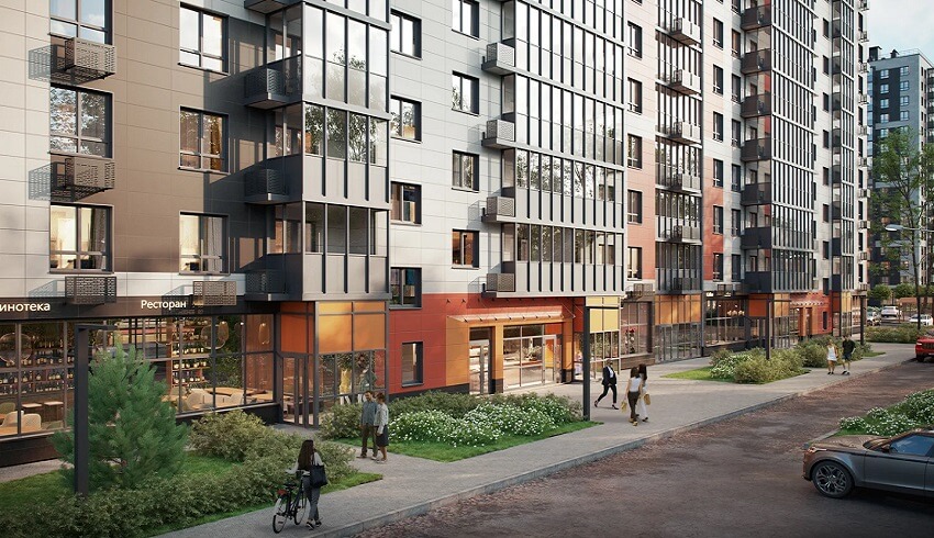 жк Северный квартал. входные группы