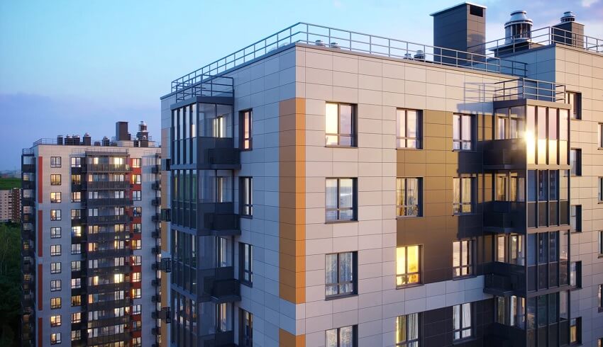 жк Северный квартал. фасад