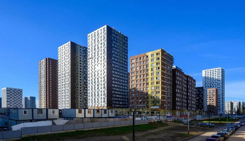 жк Сиреневый парк. ноябрь 2025