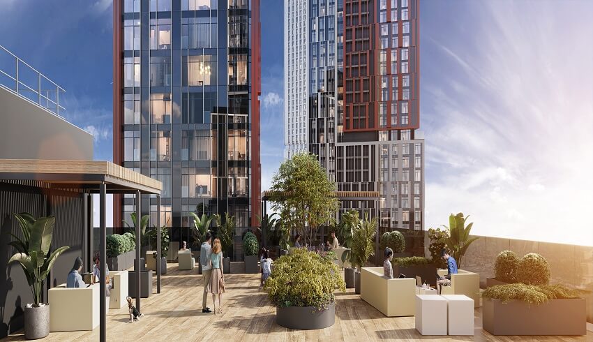 жк Событие. терраса