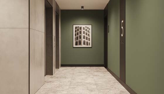 ЖК Страна. Парковая. Квартирные холлы