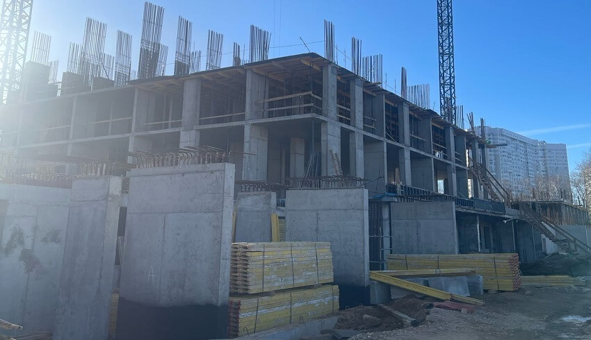 жк Триумф Пушкино. апрель 2025