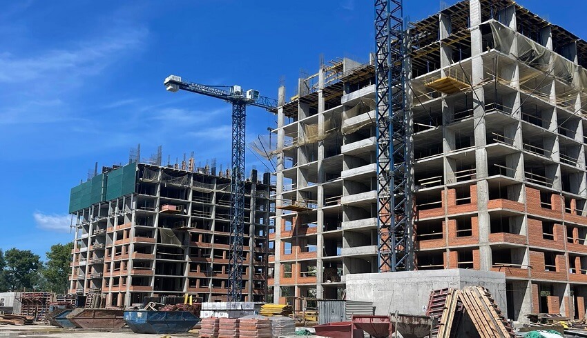 жк Триумф Пушкино. июль 2025