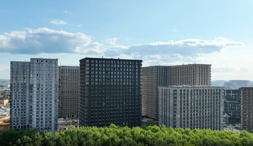 жк Тропарево Парк. июнь 2025