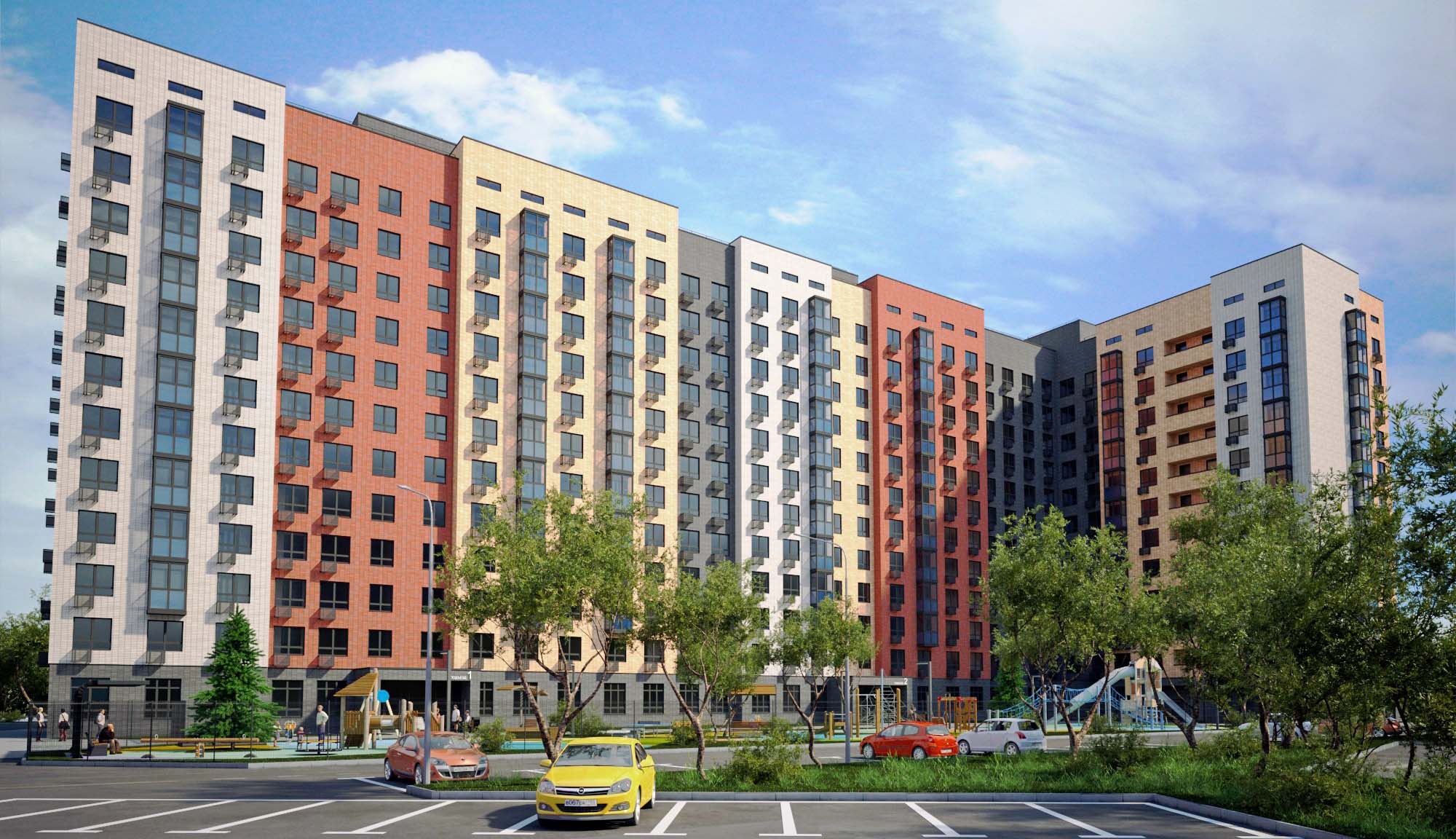 ЖК Элемент. Внутренний двор