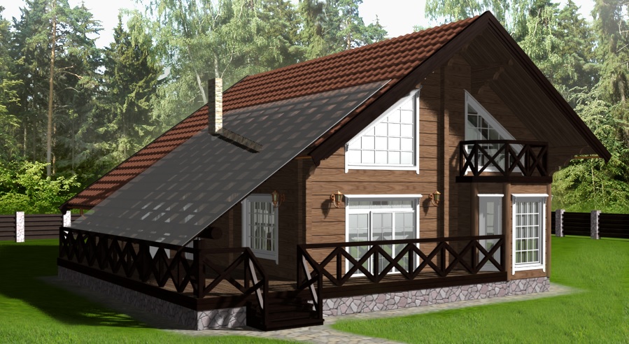 скандинавский дом