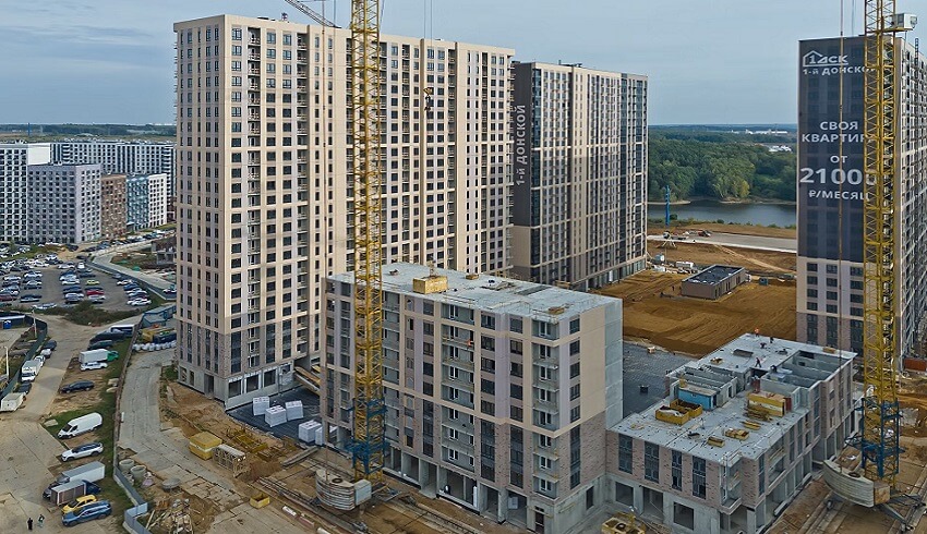 ЖК 1-й Донской. сентябрь 2025