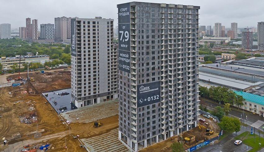 ЖК 1-й Измайловский. июль 2025