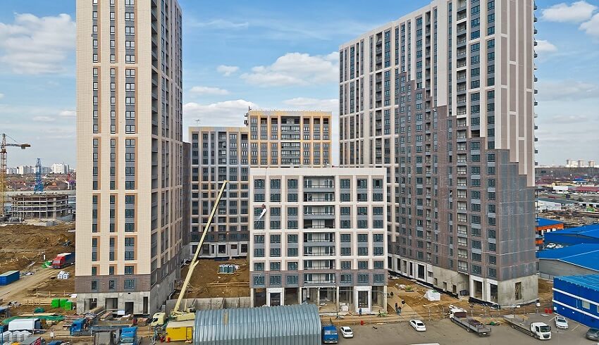 ЖК 1-й Саларьевский. апрель 2025