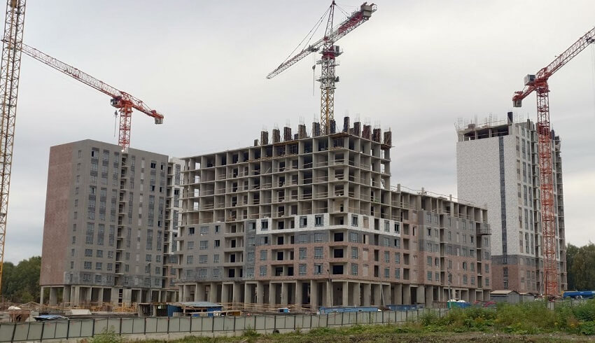 ЖК 1-й Химкинский. октябрь 2025