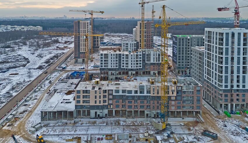 ЖК 1-й Химкинский. декабрь 2025