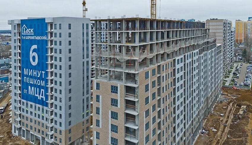 ЖК 1-й Шереметьевский. декабрь 2025