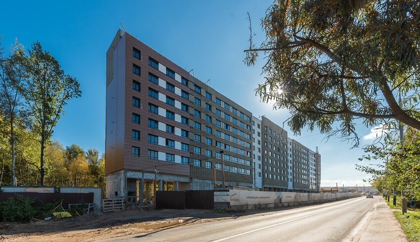 ЖК Новое Вашутино. октябрь 2025