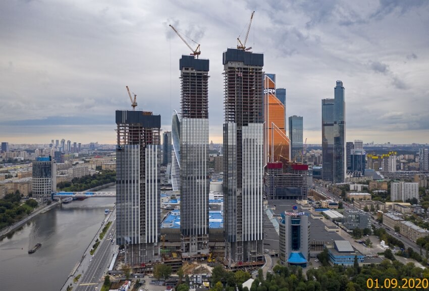 ЖК Capital Towers. Сентябрь 2020. Общий вид