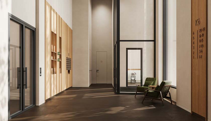 ЖК DD:OO:MM Дом на Часовой. Входная группа