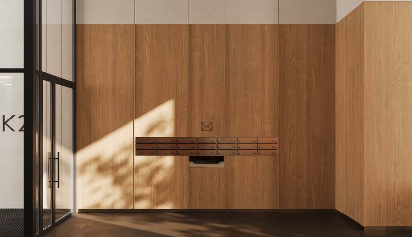 ЖК DD:OO:MM Дом на Часовой. Почтовые ящики