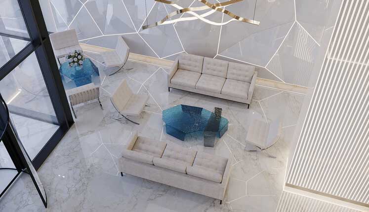 ЖК Ice Towers. Зона ожидания