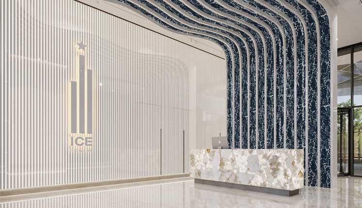 ЖК Ice Towers. Ресепшн