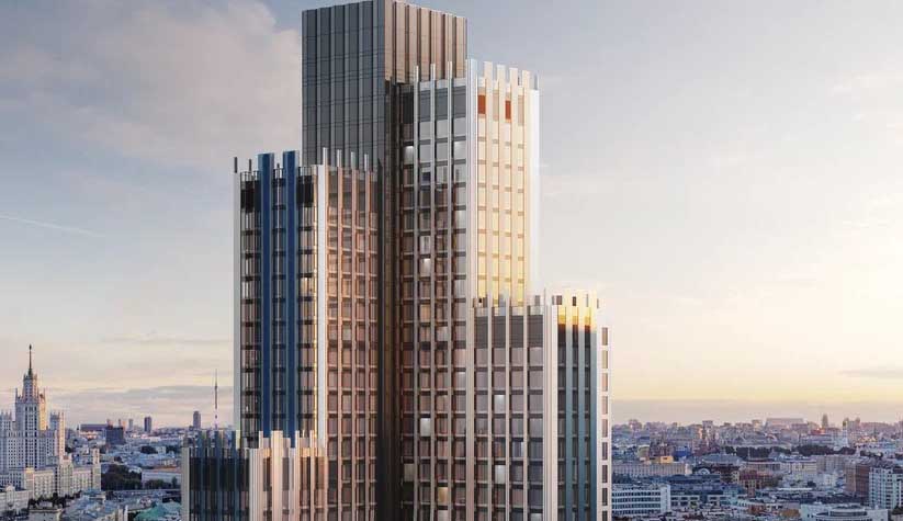 ЖК Ice Towers. Виды на комплекс